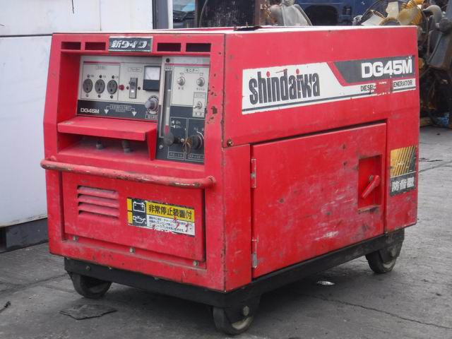 เครื่องปั่นไฟ ยี่ห้อ SHINDAIWA DG45M | บริษัทเจเอสเอสอาร์ อ๊อกชั่น จำกัด